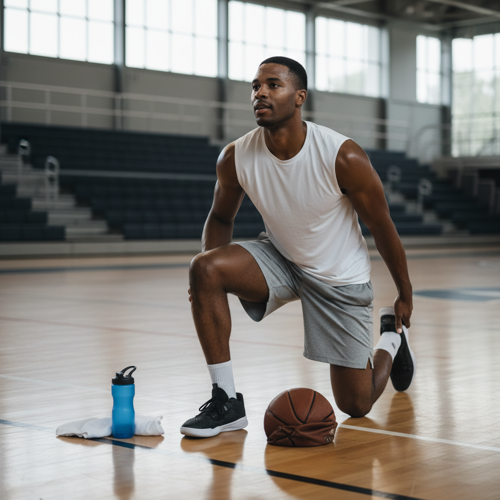 Étirements et récupération en basketball : routines pour rester performant